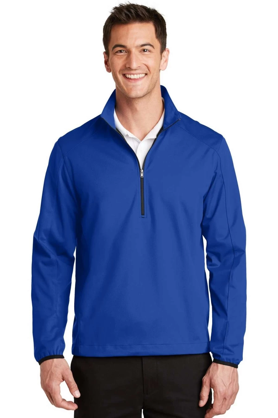 Men's Active 1/2-Zip Soft Shell Jacket by Port Authority - J716, Lightweight & Breathable Outdoor Performance Wear