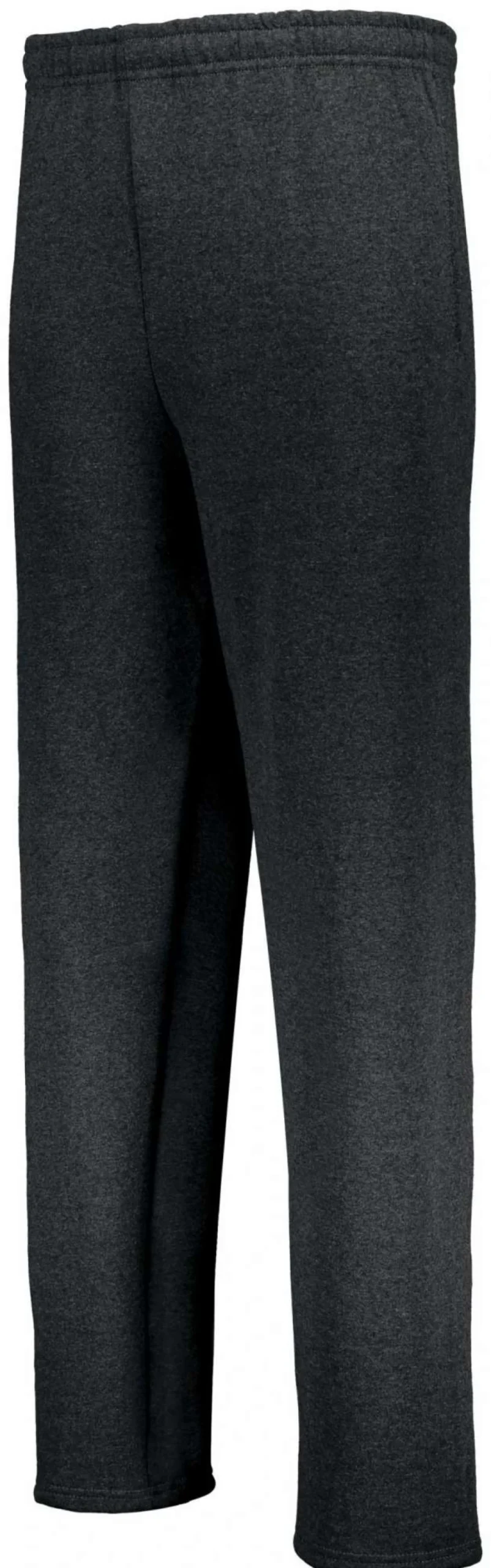 Russell Men's Dri-Power Open Bottom Sweatpants with Pockets - Moisture-Wicking Team Training Joggers