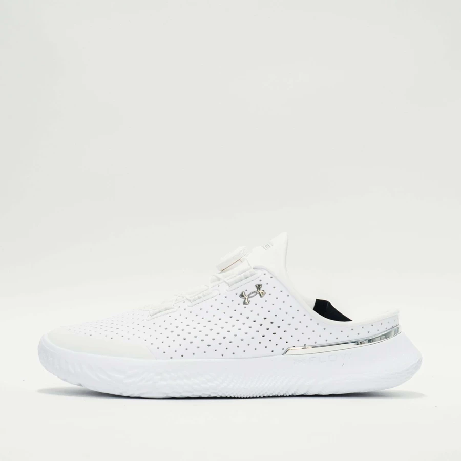 Under Armour Slipspeed Training Shoes - White/Black | Lightweight & Flexible Workout Sneakers