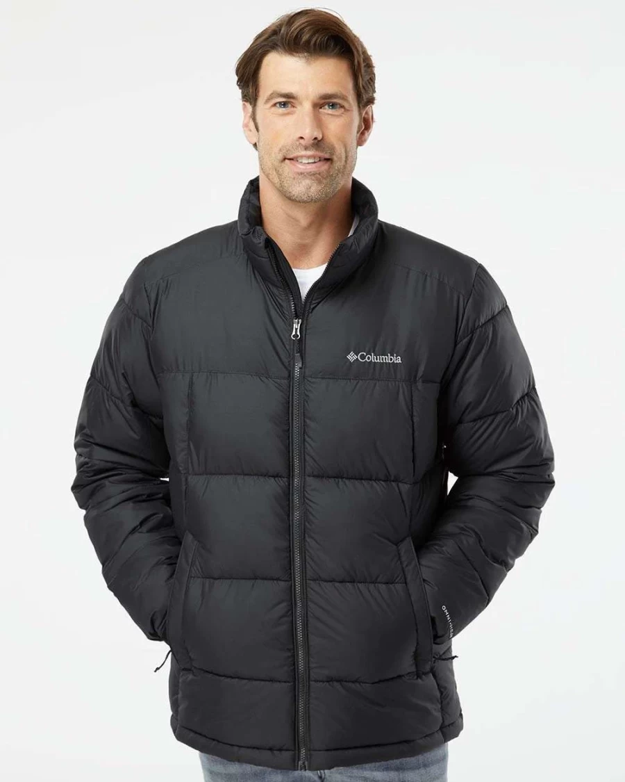 Columbia Men's Pike Lake Waterproof Jacket – Lightweight Outdoor Raincoat for Hiking & Camping