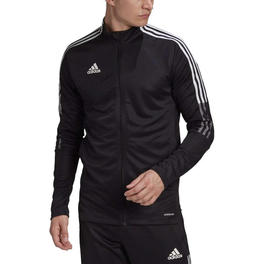 Adidas Men's Tiro 21 Training Jacket - Lightweight Track Top for Sports & Casual Wear