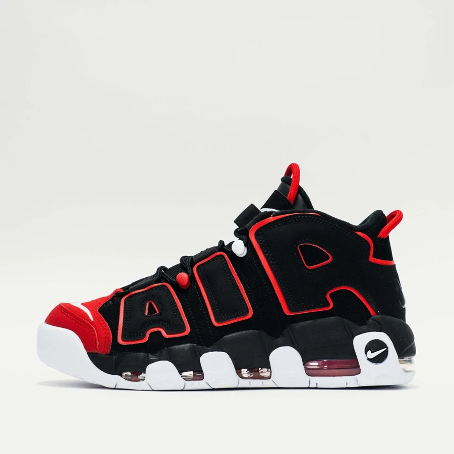 Nike Air More Uptempo '96 Black University Red Retro Basketball Shoes
