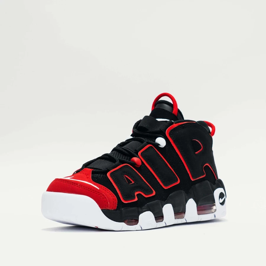 Nike Air More Uptempo '96 Black University Red Retro Basketball Shoes