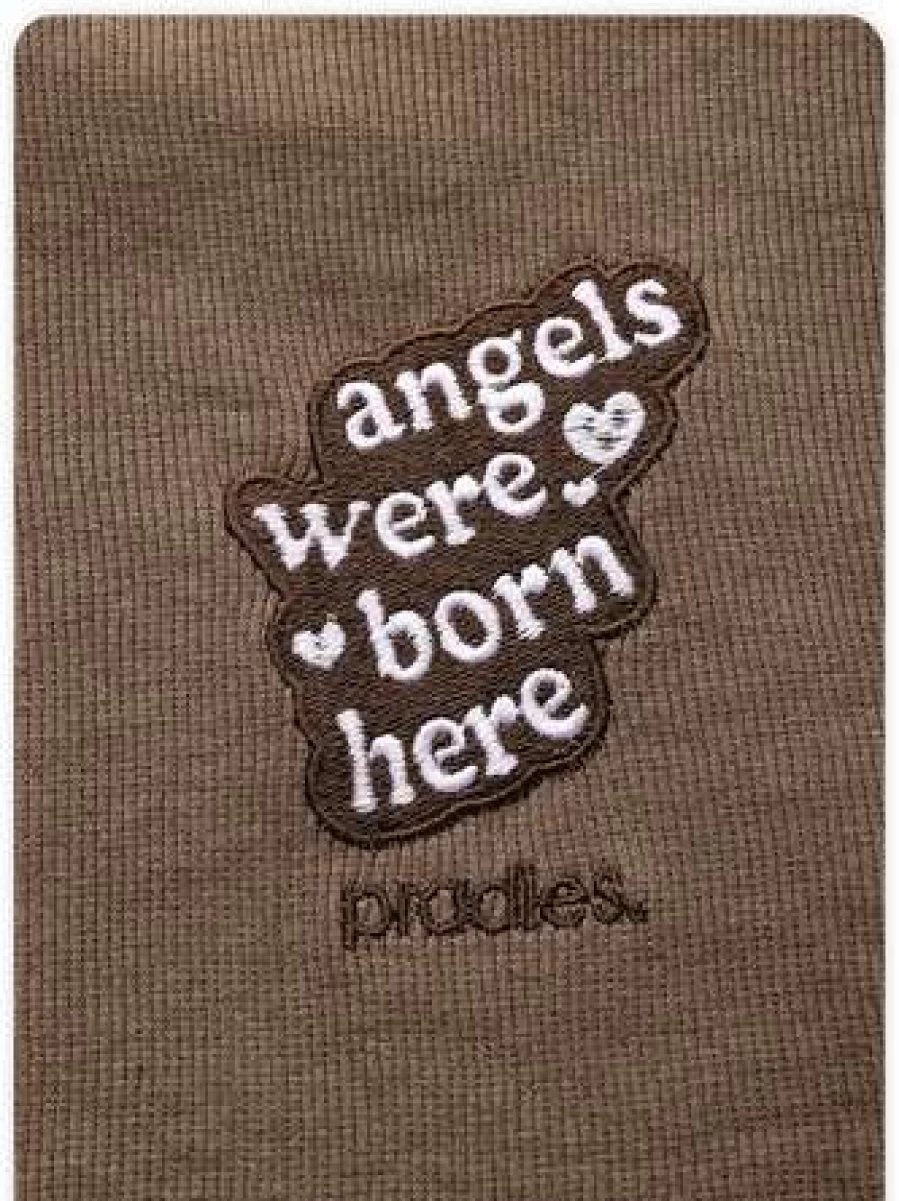 Y2K Brown Patchwork Vintage Style T-Shirt for Women