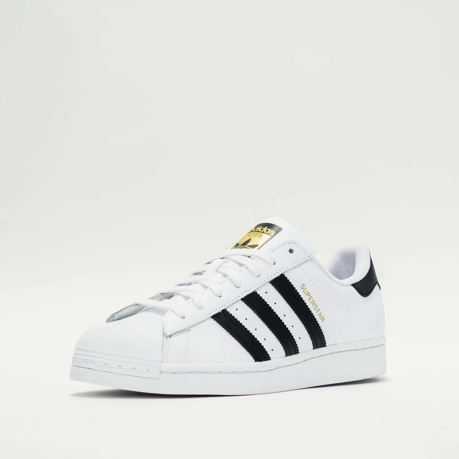 Adidas Superstar White/Black Classic Sneakers for Men & Women | Iconic Shell Toe Design