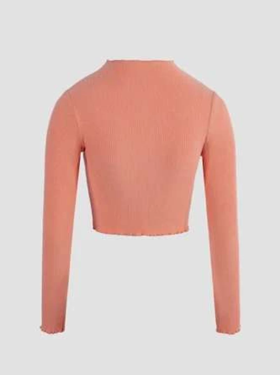 "Kollyy Orange Casual Top T-Shirt for Women - Comfortable & Stylish Basic Tee"