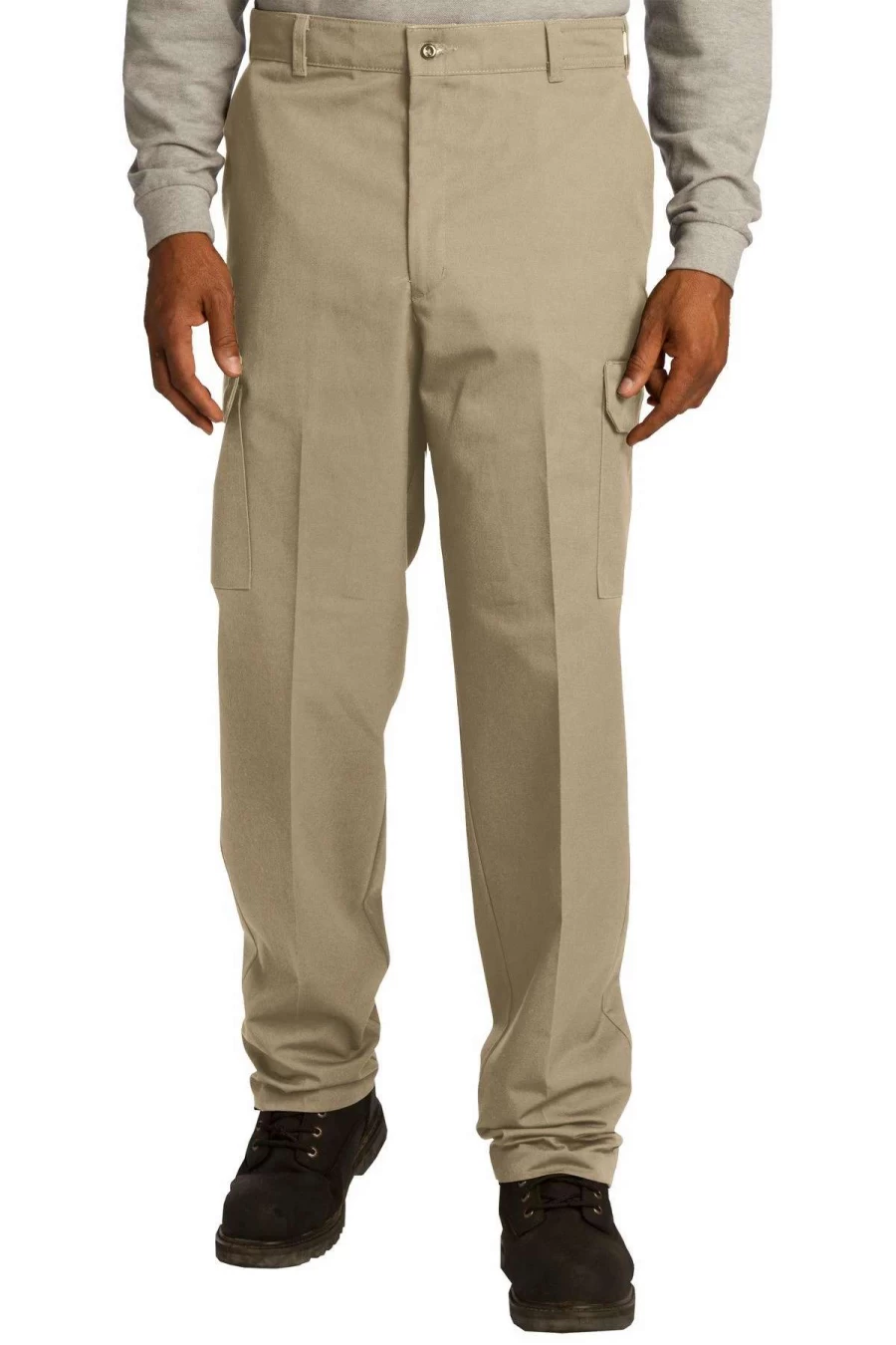 Durable Men's Industrial Cargo Work Pants for Heavy-Duty Jobs