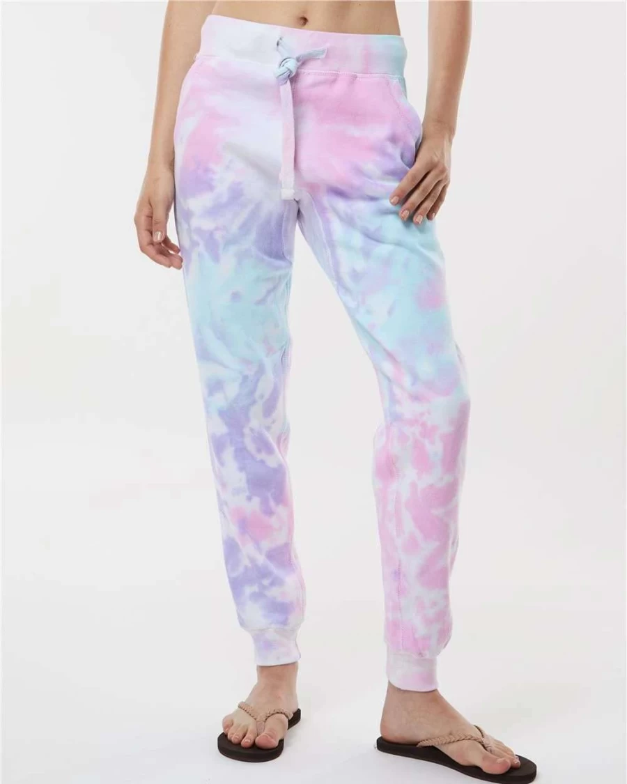 Tie-Dyed Colorful Joggers for Men and Women - Comfortable Cotton Lounge Pants