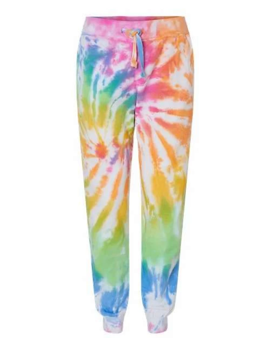 Tie-Dyed Colorful Joggers for Men and Women - Comfortable Cotton Lounge Pants