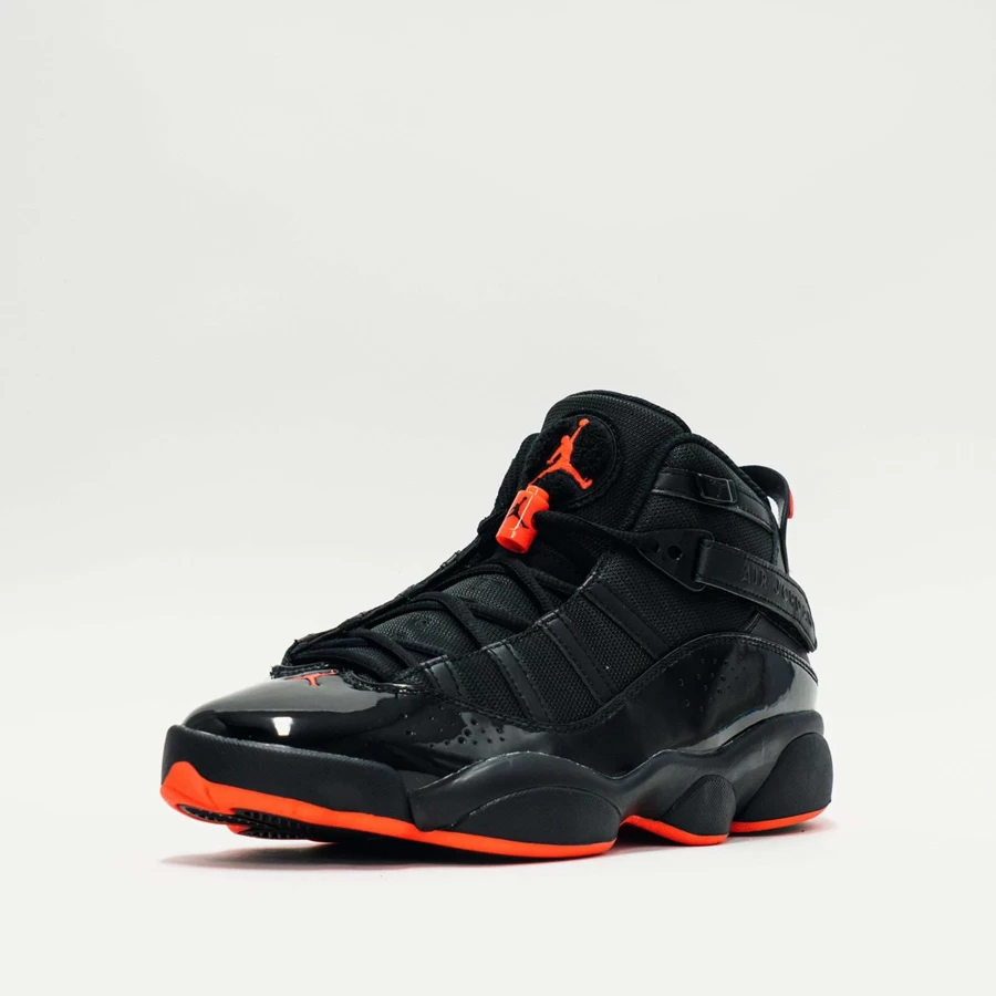Jordan 6 Rings Basketball Shoes - Black/Infrared 23 Colorway