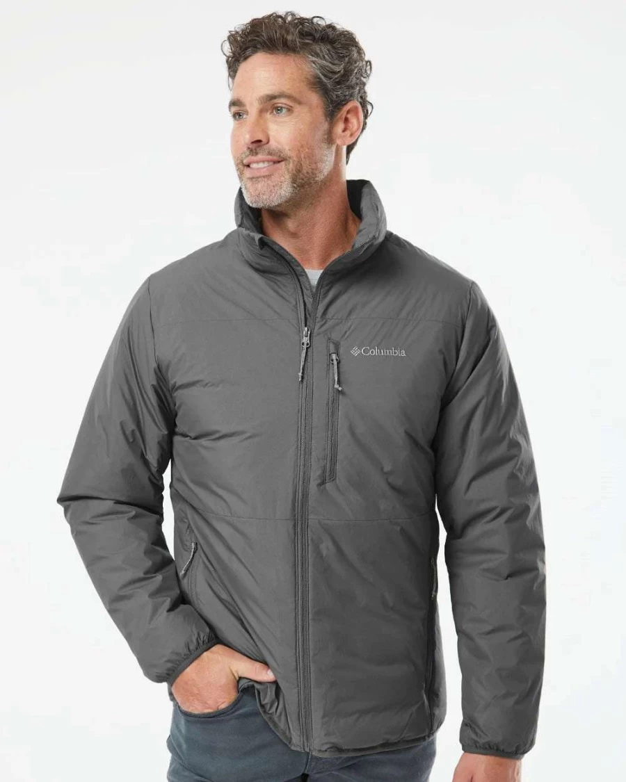 Columbia Men's Grand Wall Jacket - Water-Resistant Hiking & Outdoor Windbreaker