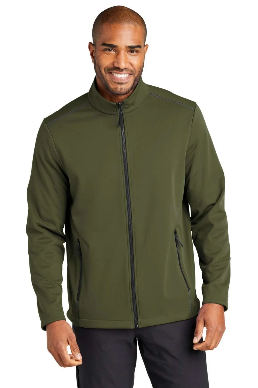 Men's Tech Soft Shell Jacket - Lightweight, Water-Resistant, Breathable Outdoor Windbreaker