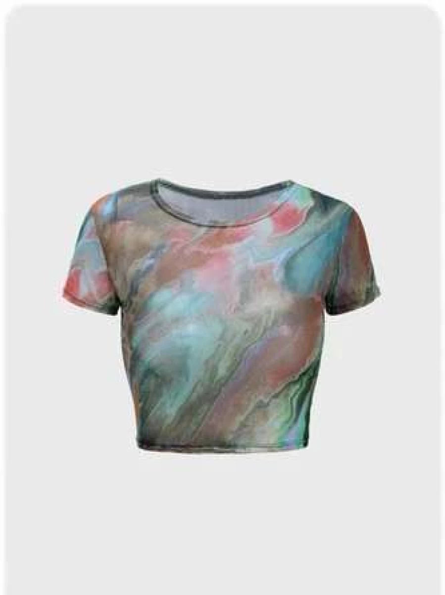 "Green Casual Top T-Shirt - Stylish & Comfortable Kollyy Tee"