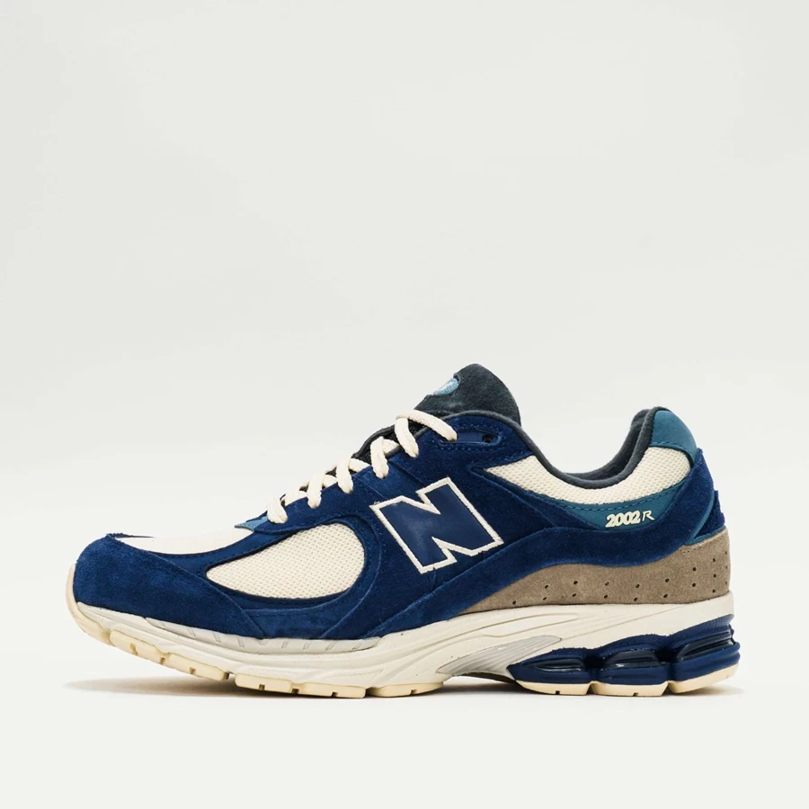 New Balance 2002R Night Tide/Team Cream Running Shoes - Men's Lifestyle Sneakers