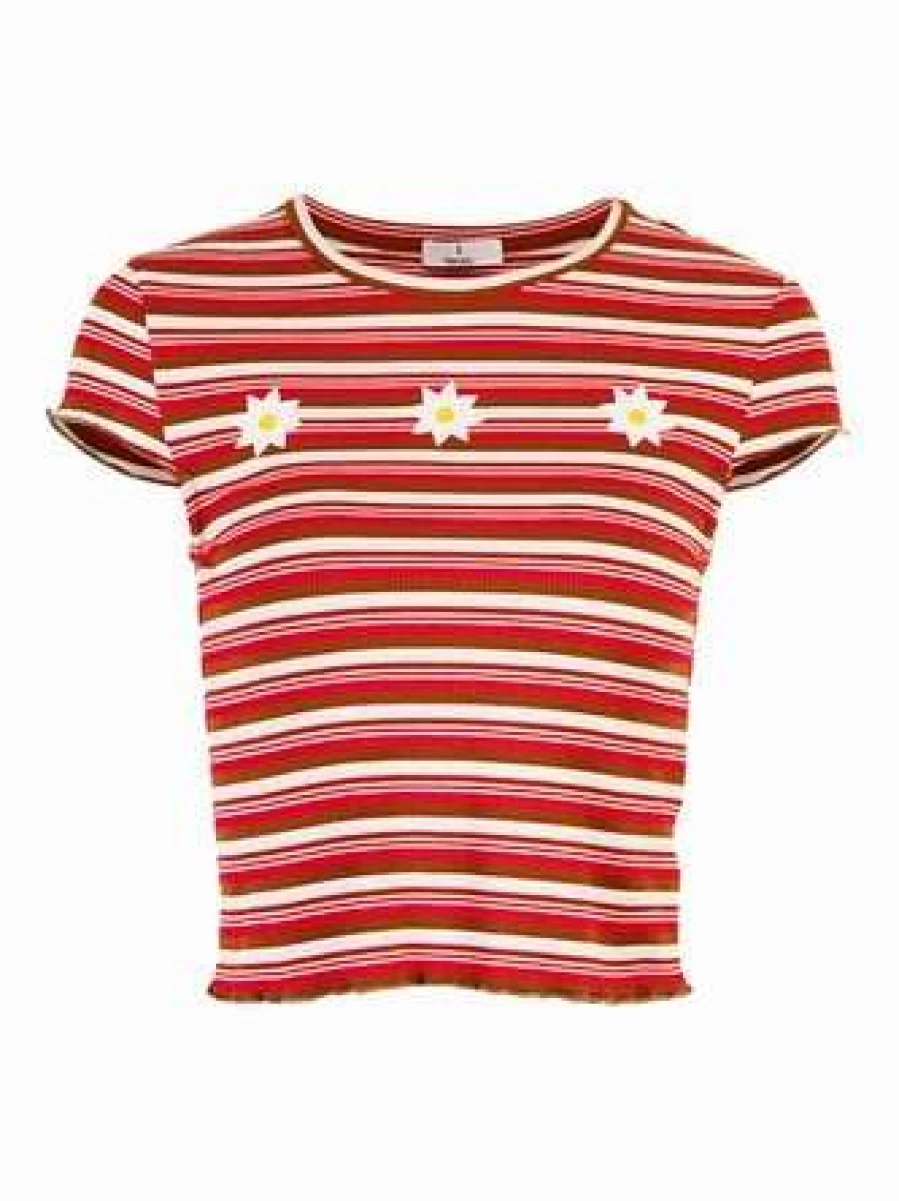 "Kollyy Multicolor Casual T-Shirt for Women - Stylish Comfort Top"