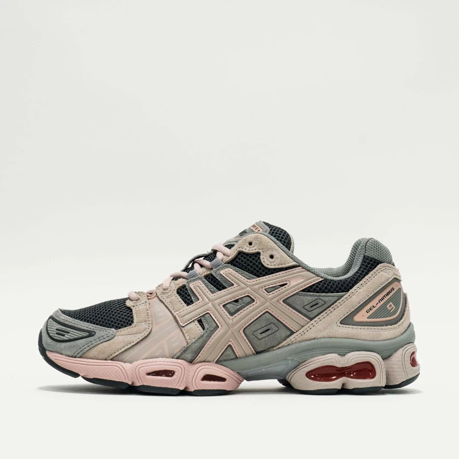 ASICS Gel-Nimbus 9 Running Shoes - Obsidian Grey/Moonrock - Cushioned Support for Men/Women