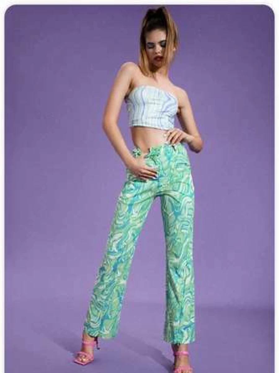 Kollyy Green Bottom Pants - Comfortable and Stylish Casual Wear
