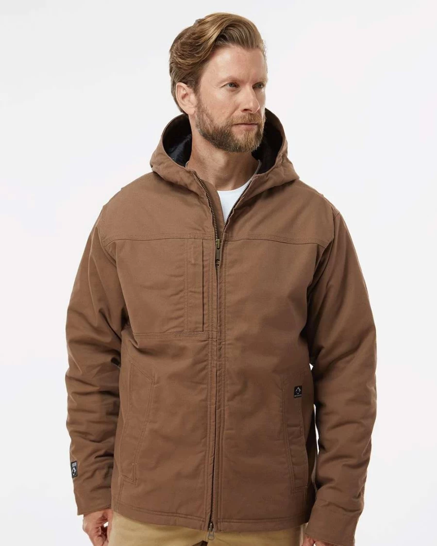 Men's Yukon Flex Power Move Waterproof Jacket by Dri Duck – Lightweight Outdoor Windbreaker for Active Wear