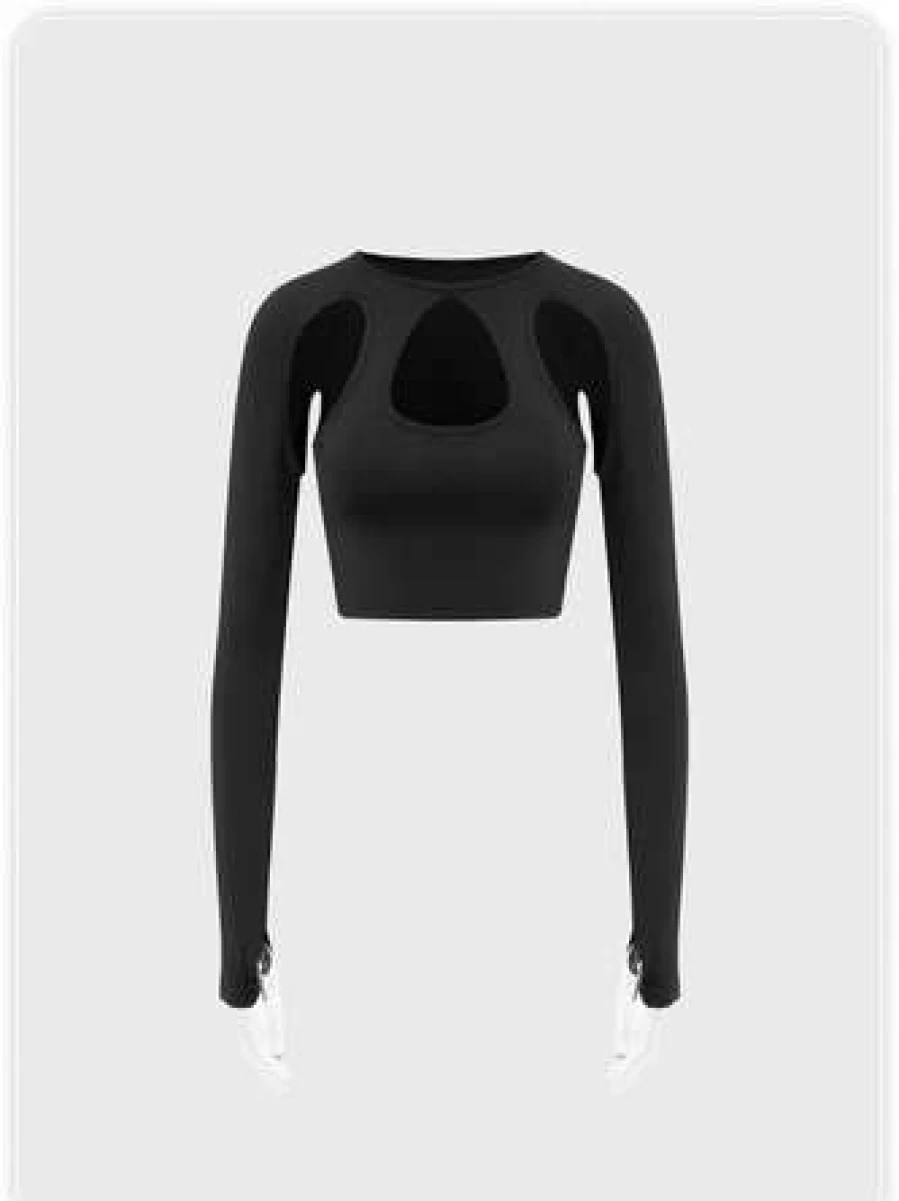 "Kollyy Black Top T-Shirt for Men - Premium Cotton Comfort Fit"