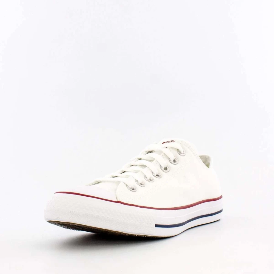 Converse Chuck Taylor All Star Low Top Sneakers in Optic White - Classic White Canvas Shoes