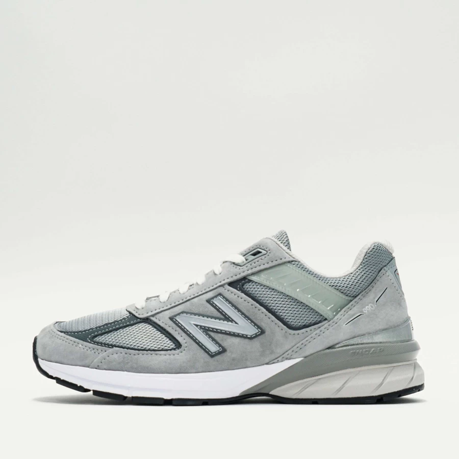 New Balance 990V5 Running Shoes for Men - Grey - Comfort & Support