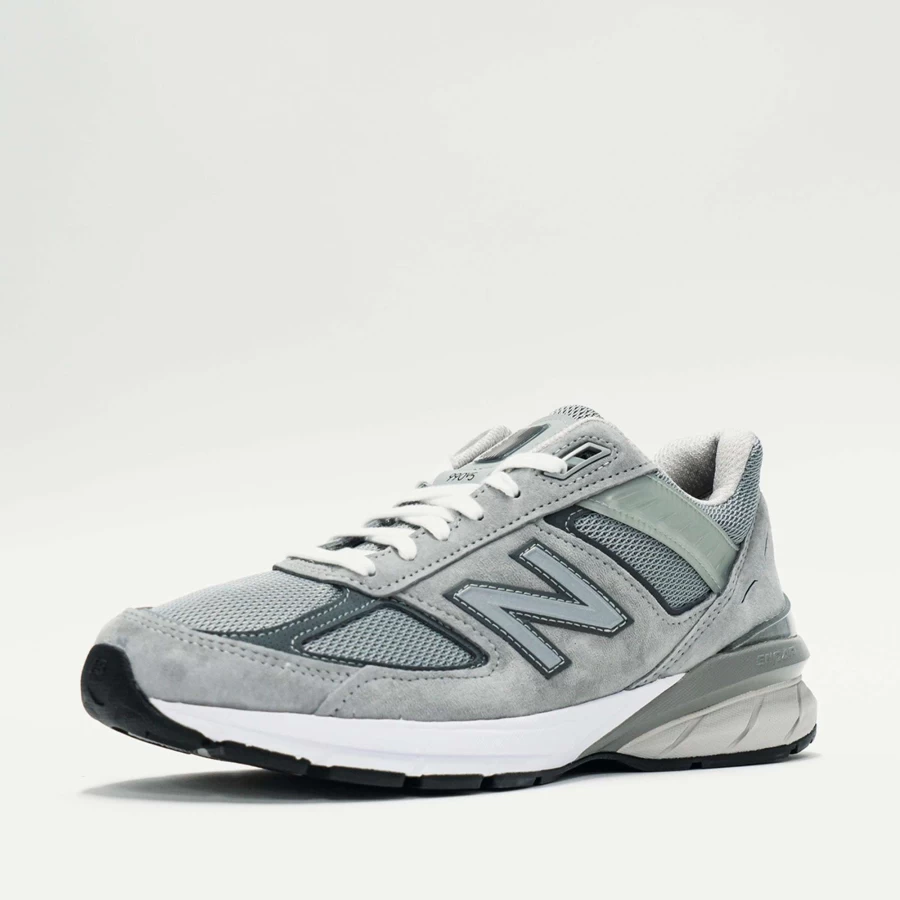 New Balance 990V5 Running Shoes for Men - Grey - Comfort & Support