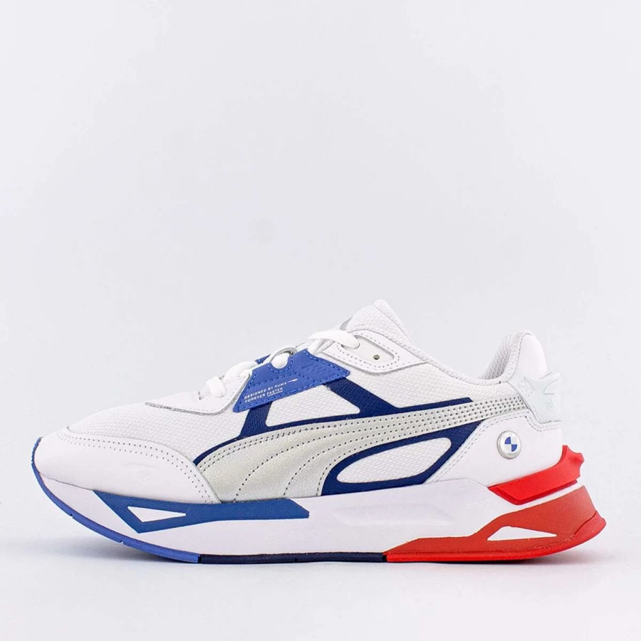Puma BMW M Motorsports Mirage Sneakers in White & Silver - Limited Edition Collaboration