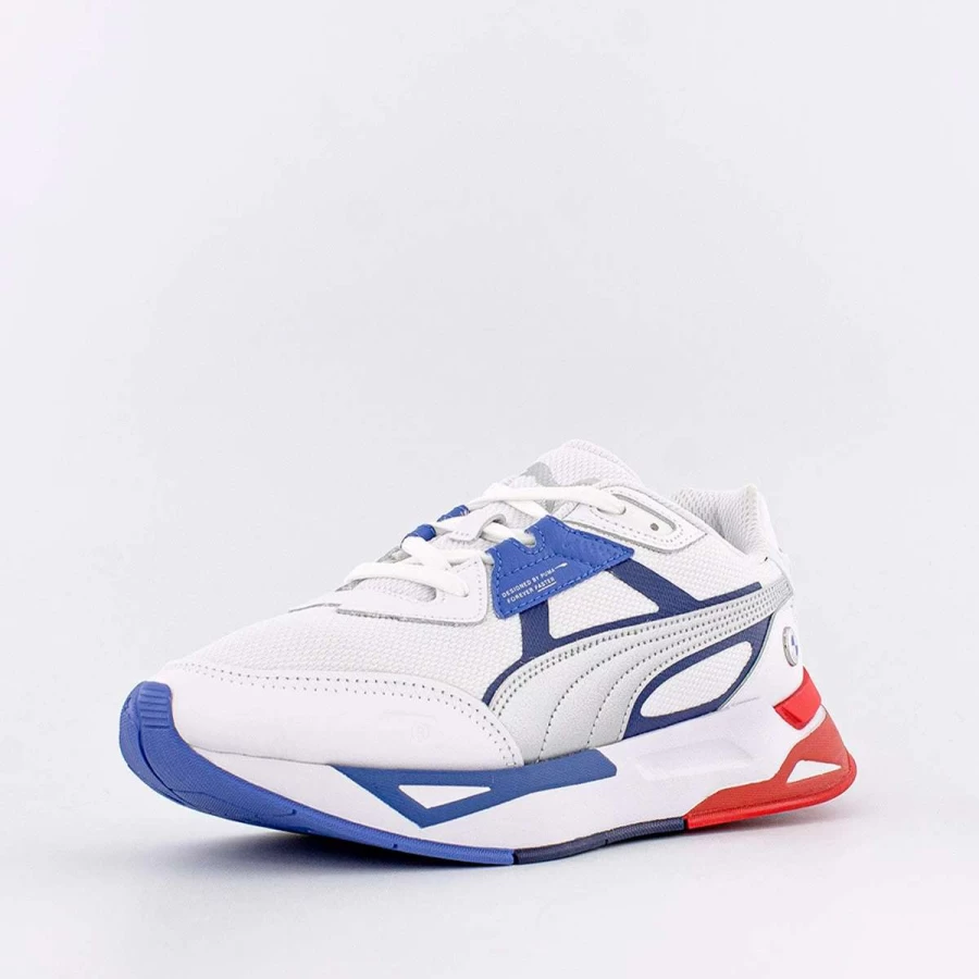 Puma BMW M Motorsports Mirage Sneakers in White & Silver - Limited Edition Collaboration