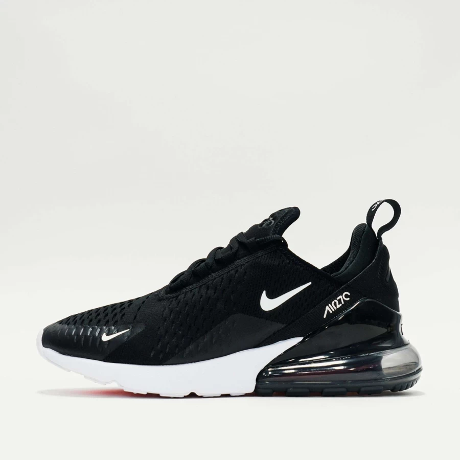 Nike Air Max 270 Men's Sneakers - Black/Anthracite/White Colorway | Cushioned Running Shoes