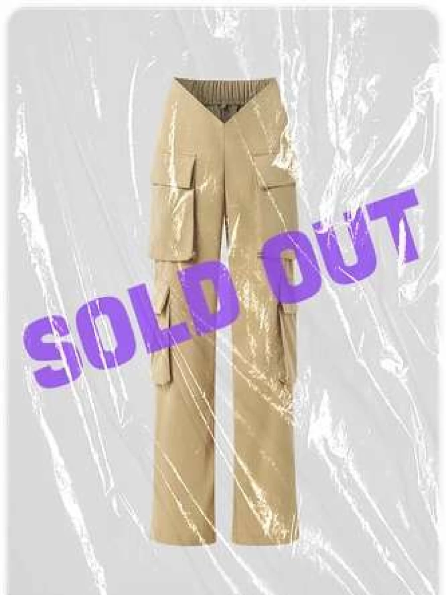 "Stylish Streetwear Cargo Pants with Multiple Pockets - Kollyy Urban Fashion"