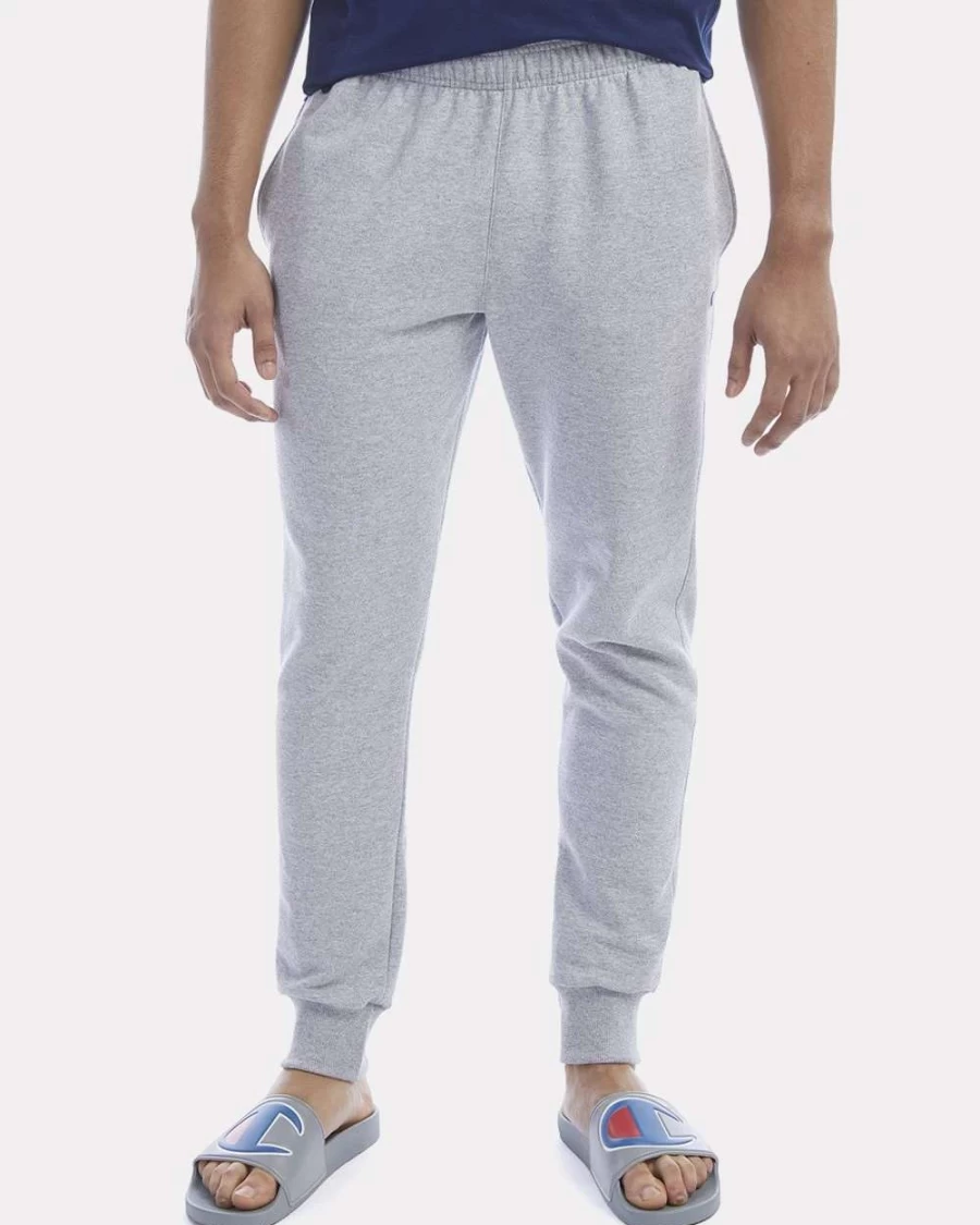 Champion Men's Powerblend Fleece Joggers - Comfortable Athletic Sweatpants for Training & Casual Wear