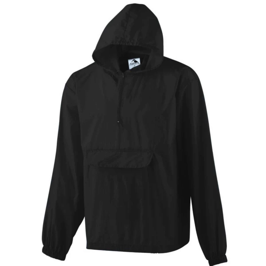 Augusta Men's Lightweight Pullover Jacket with Pocket - Comfortable Casual Athletic Wear