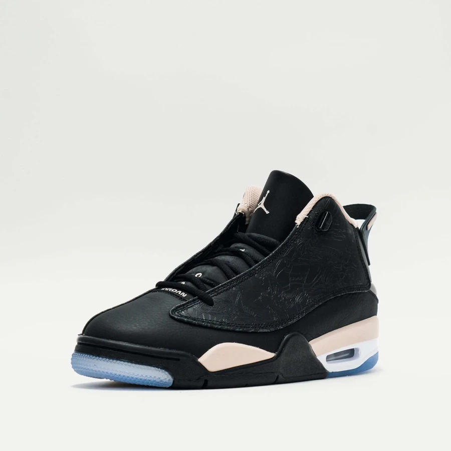 Jordan Dub Zero Men's Basketball Shoes - Black/Fossil Stone Colorway