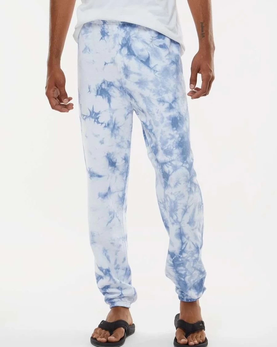 Men's Tie-Dye Sweatpants - Comfortable Casual Joggers with Vibrant Hippie Print