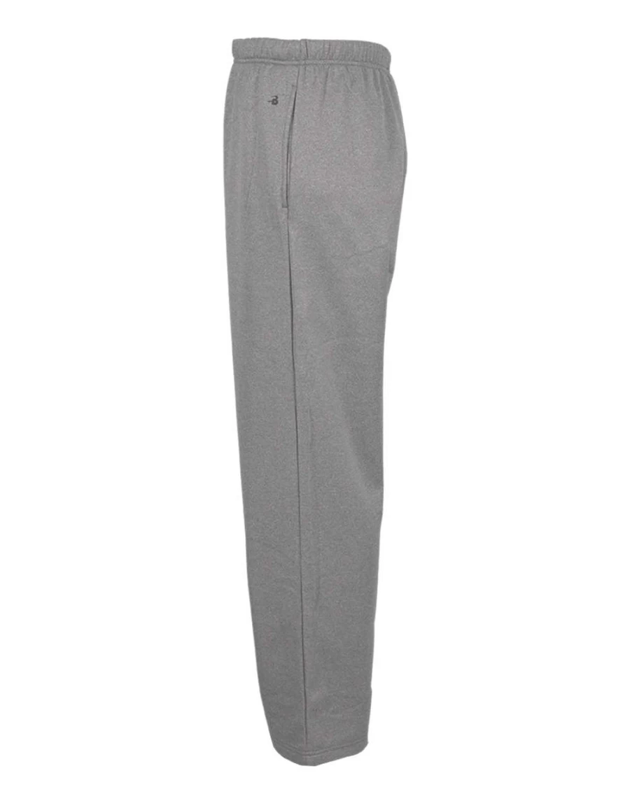 Men's Pro Heather Fleece Pants by Badger - Soft Winter Lounge & Outdoor Comfort