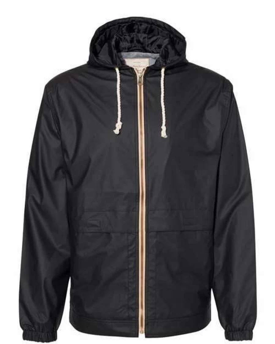 "Vintage Waterproof Hooded Raincoat – Weather-Resistant Outdoor Jacket for Men & Women"
