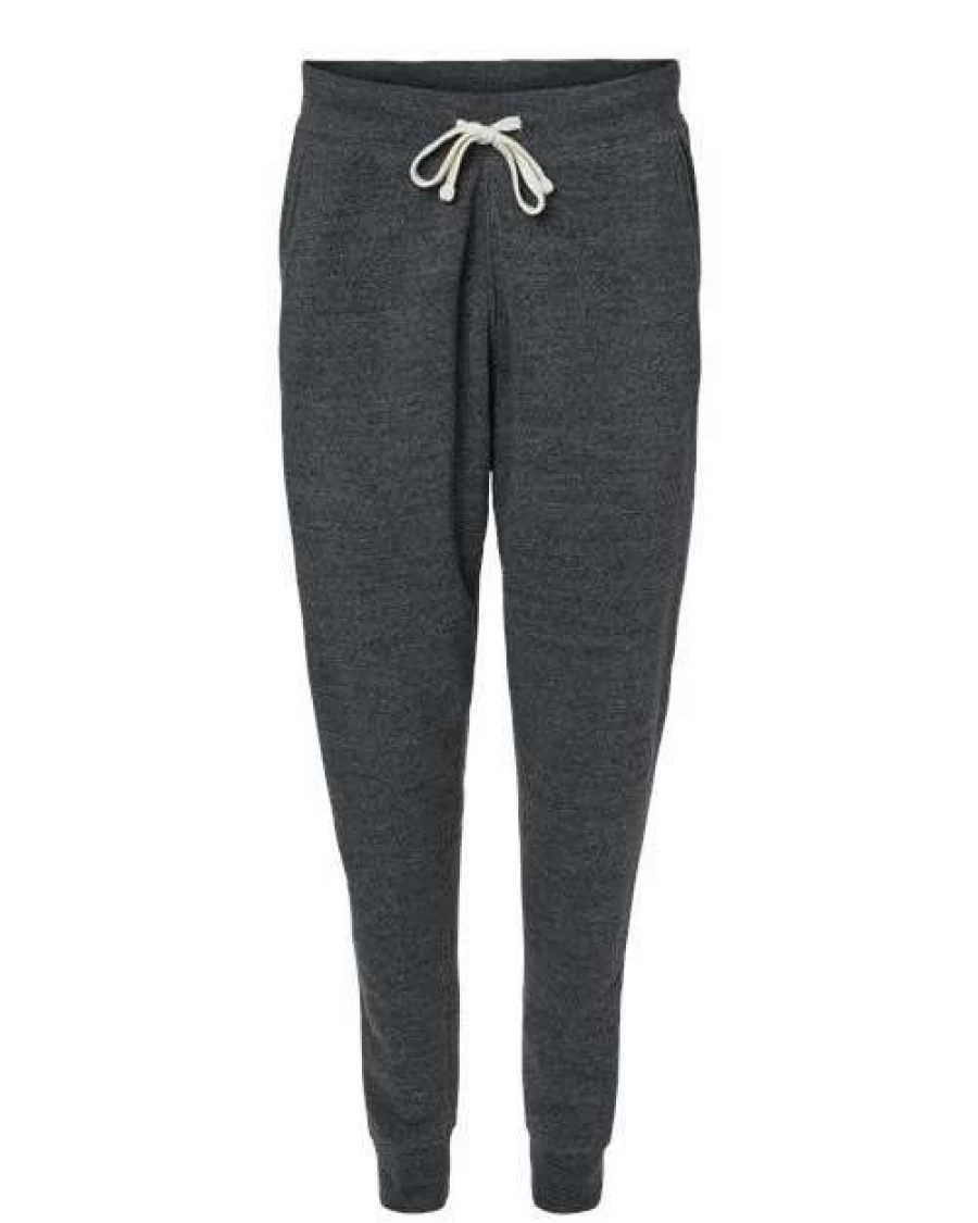 Men's Black Triblend Fleece Joggers - Comfortable Athletic Sweatpants for Casual Wear