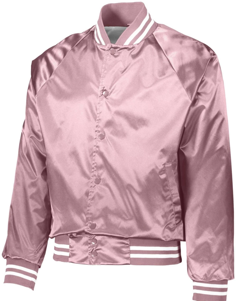 Augusta Satin Baseball Jacket - Stylish & Comfortable Sports Outerwear for Men & Women