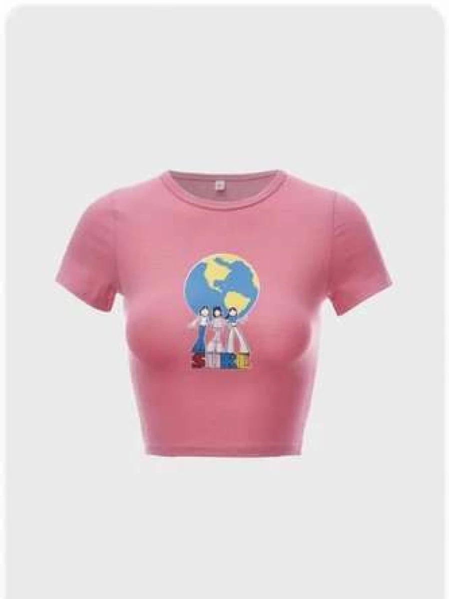 "Pink Kollyy Casual Women's Top T-Shirt - Soft Comfortable Stylish Tee"