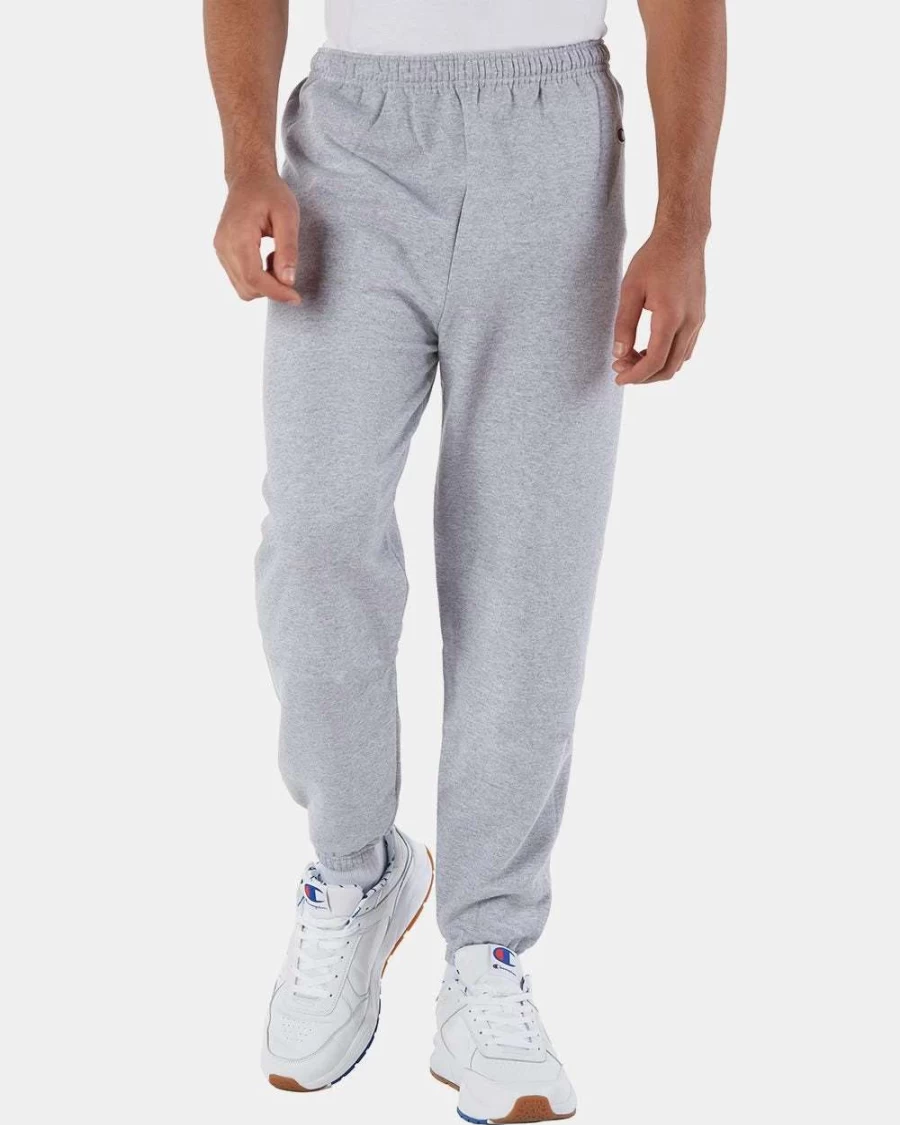 Champion Men's Powerblend Fleece Sweatpants - Comfortable Athletic Joggers for Casual & Workout