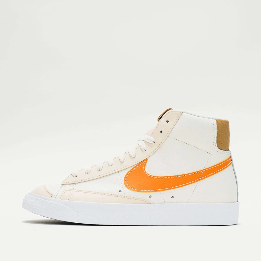 Nike Blazer Mid '77 Vintage Sneakers in Phantom, Hot Curry & Pearl White Colorway