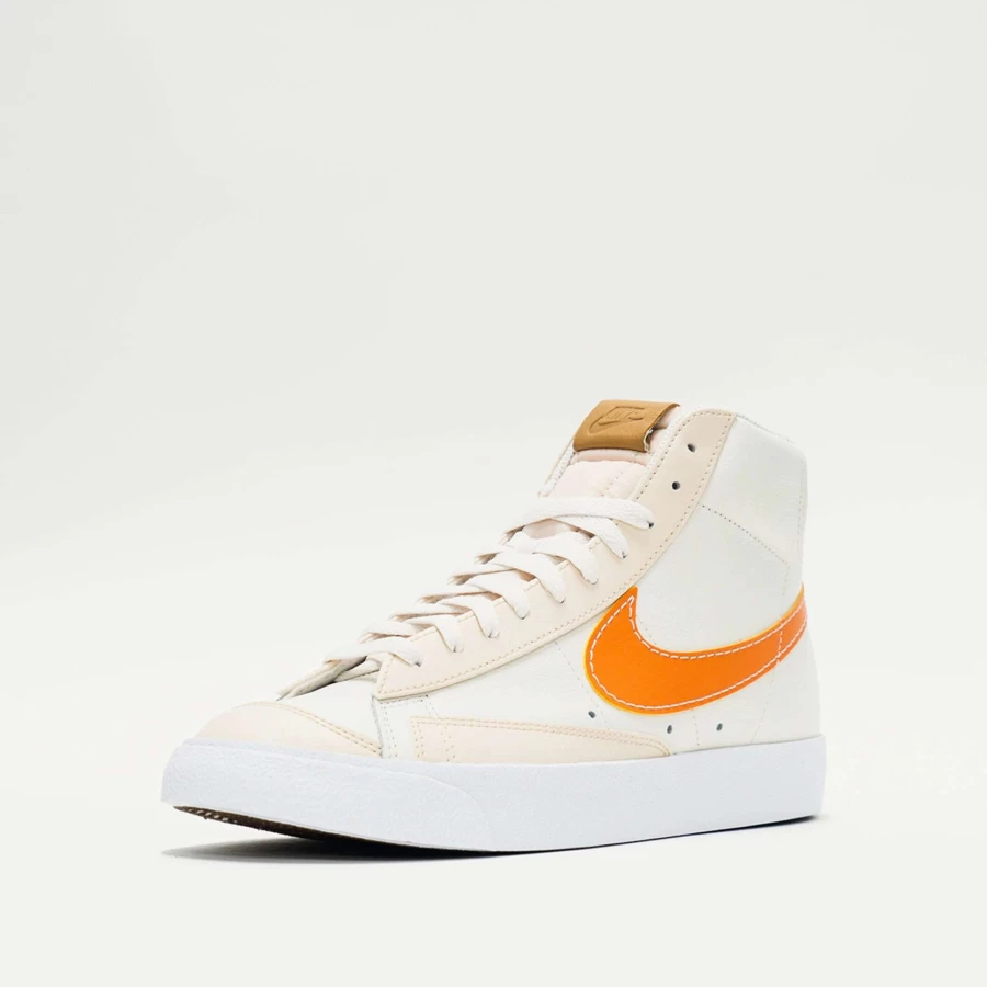Nike Blazer Mid '77 Vintage Sneakers in Phantom, Hot Curry & Pearl White Colorway