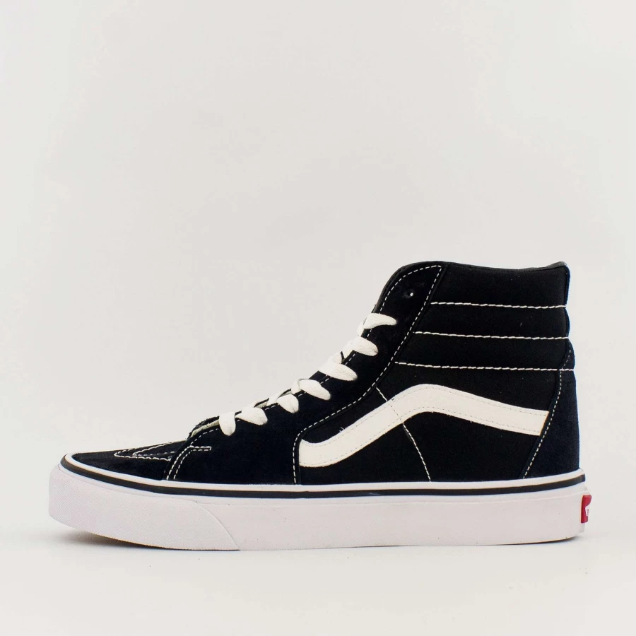 Vans Sk8-Hi Black/White High-Top Sneakers - Classic Skate Shoes for Men & Women