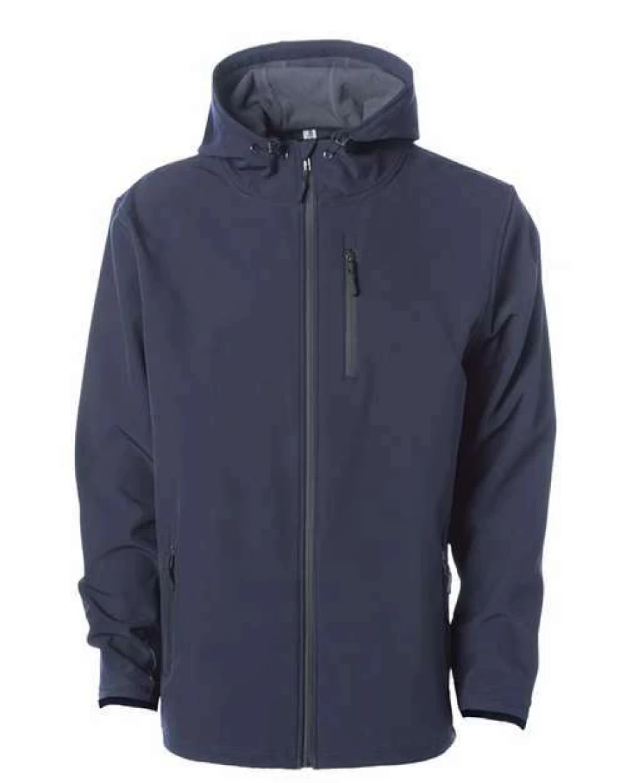 Men's Soft Shell Jacket - Lightweight Water-Resistant Outdoor Windbreaker for Hiking & Running