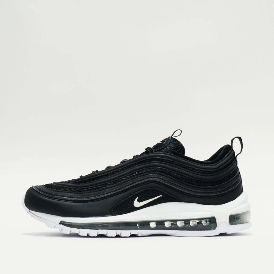 Nike Air Max 97 Black White Running Shoes Men's Women's Casual Sneakers