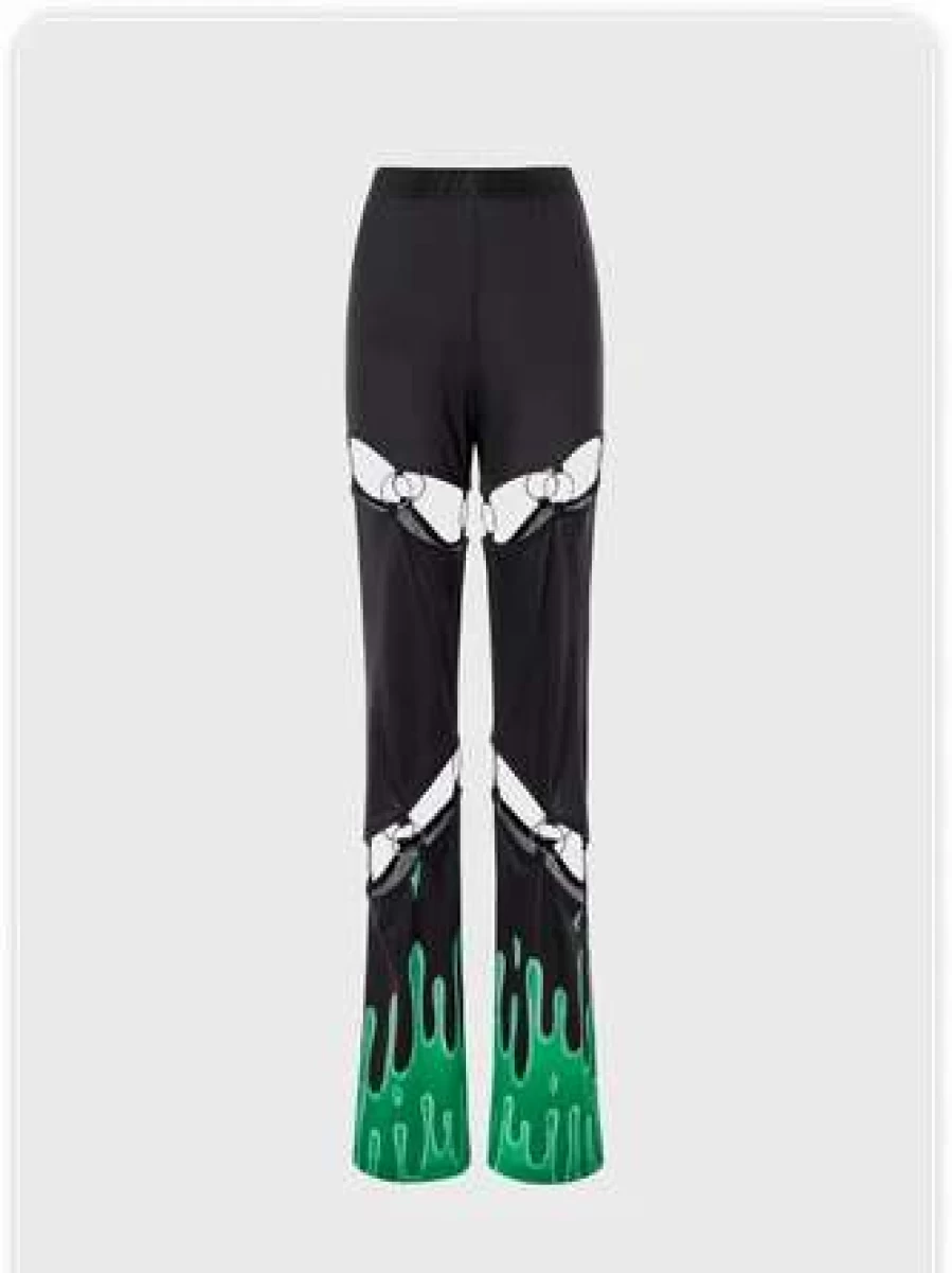 Kollyy Black Casual Comfortable Bottom Pants for Everyday Wear