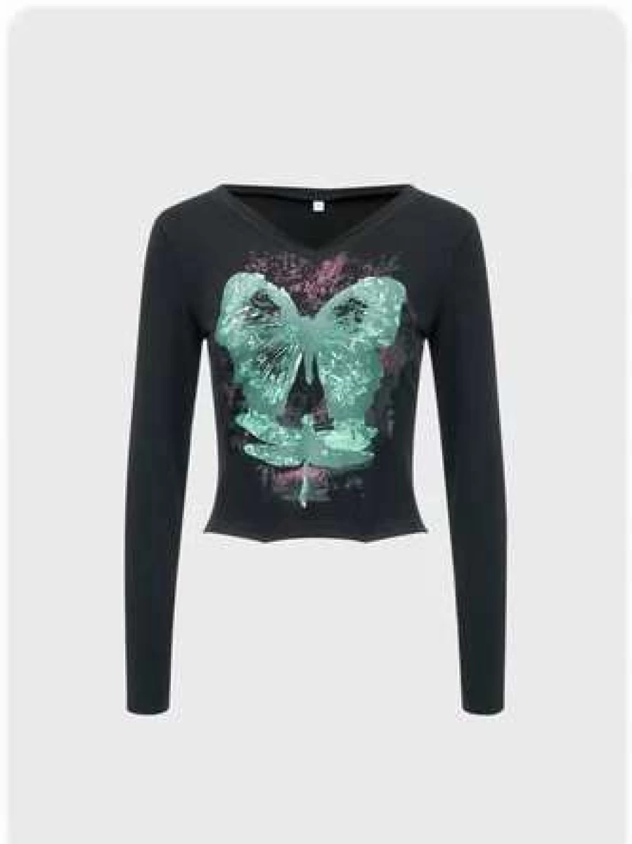 "Kollyy Black Casual T-Shirt for Women - Comfortable Everyday Basic Top"