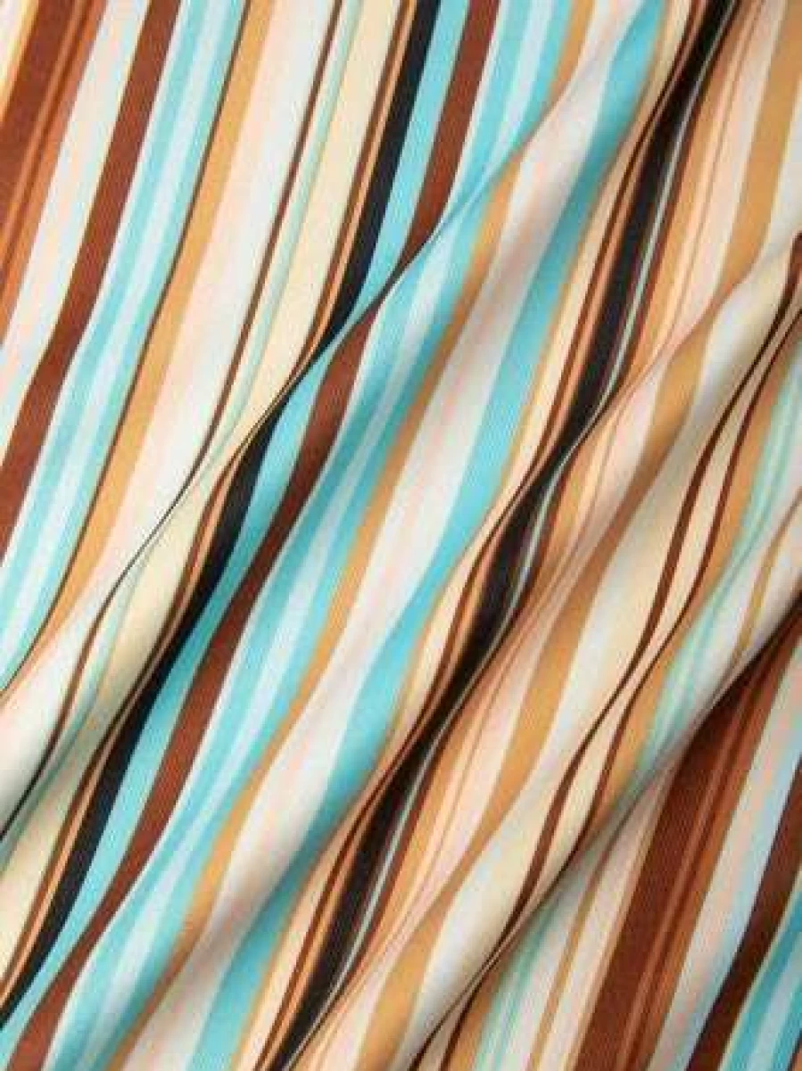 "Kollyy Basics Multicolor Striped Flare Pants for Vacation and Casual Wear"