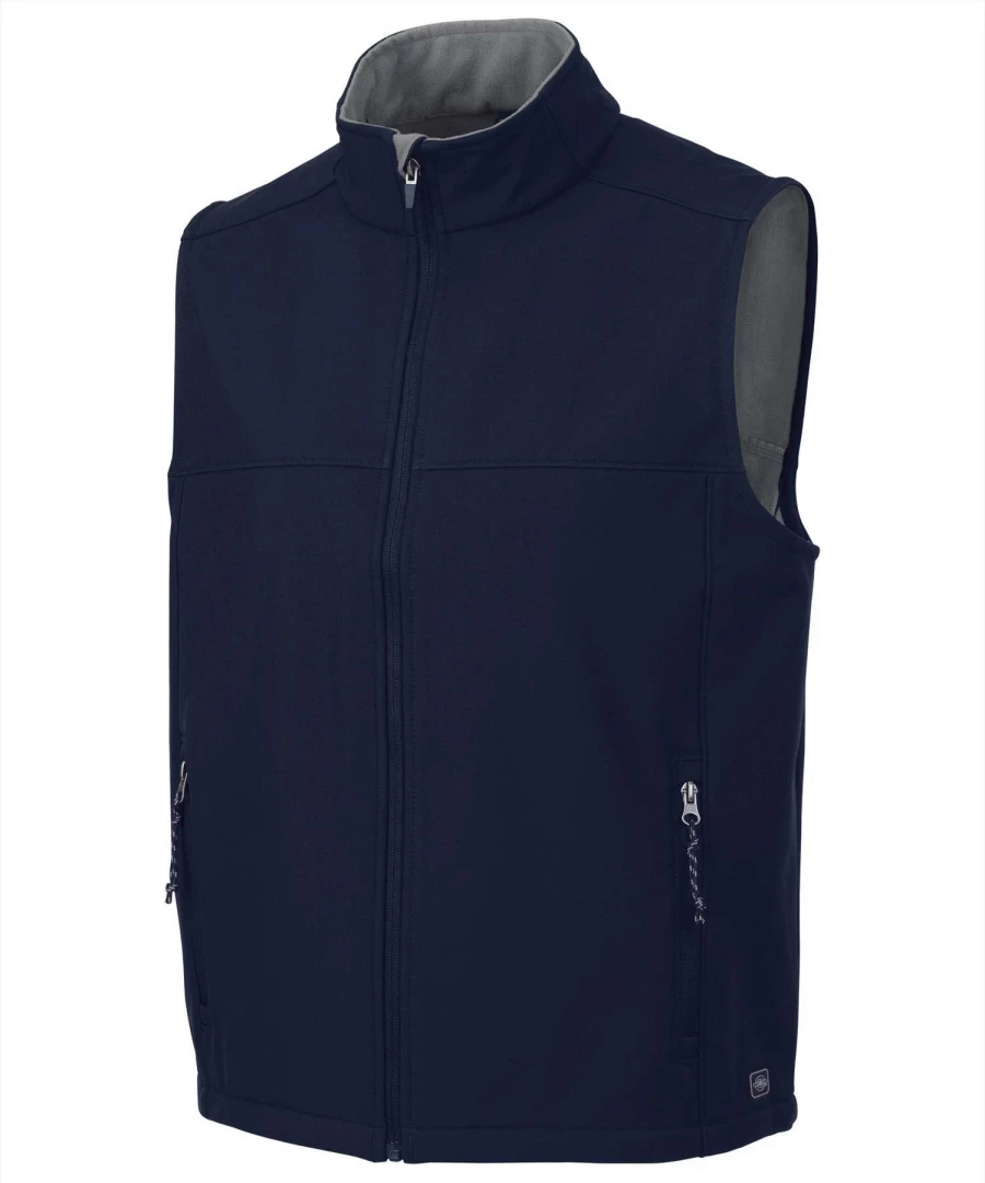 Men's Classic Soft Shell Vest by Charles River – Lightweight, Water-Resistant Outdoor Jacket