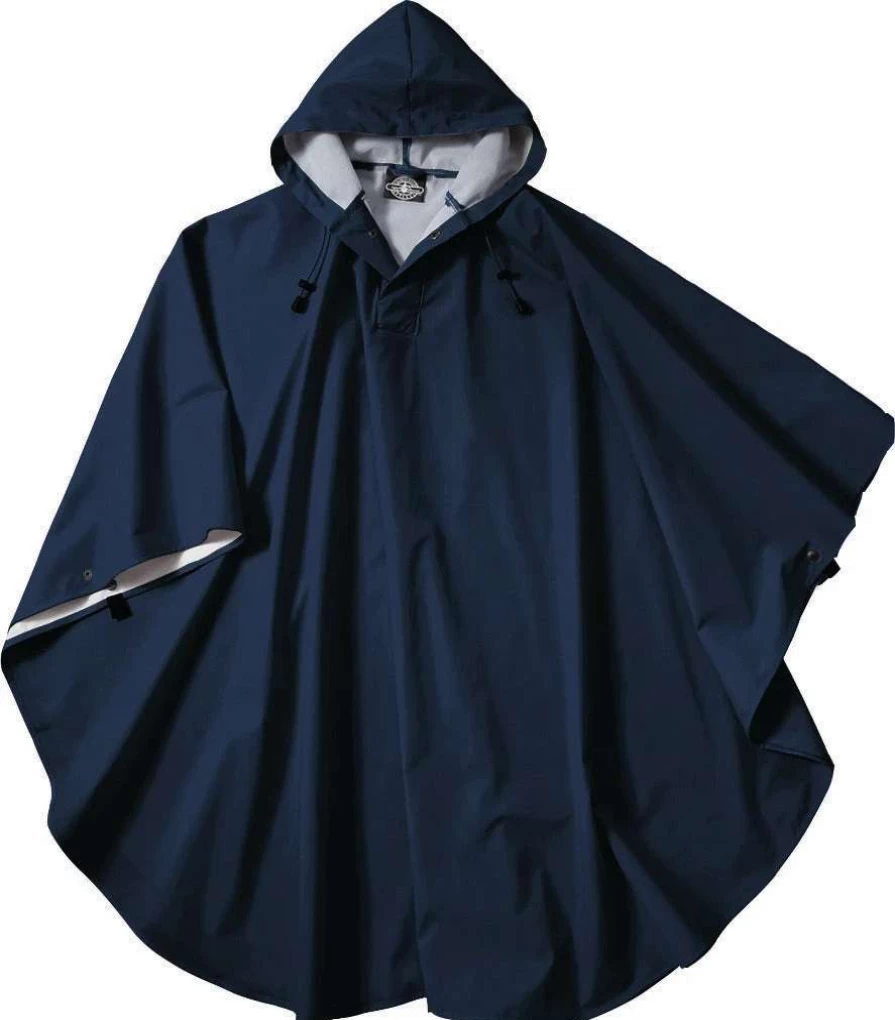 Premium Adult Pacific Poncho - Waterproof & Lightweight Outdoor Rainwear for Men & Women